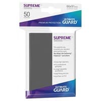 Gloss Sleeve - Supreme UX Sleeves Grey (50-Pack) - Ultimate Guard Card Sleeves - Card Sleeves card
