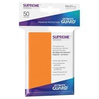 Gloss Sleeve - Supreme UX Sleeves Orange (50-Pack) - Ultimate Guard Card Sleeves - Card Sleeves card