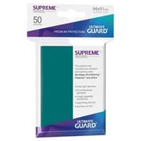 Gloss Sleeve - Supreme UX Sleeves Petrol (50-Pack) - Ultimate Guard Card Sleeves - Card Sleeves card