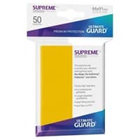 Gloss Sleeve - Supreme UX Sleeves Yellow (50-Pack) - Ultimate Guard Card Sleeves - Card Sleeves card
