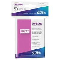 Matte Sleeve - Supreme UX Sleeves Pink (50-Pack) - Ultimate Guard Card Sleeves - Card Sleeves card