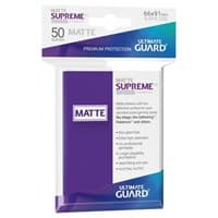 Matte Sleeve - Supreme UX Sleeves Purple (50-Pack) - Ultimate Guard Card Sleeves - Card Sleeves card