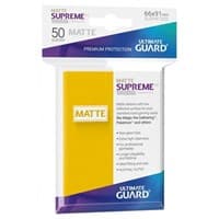 Matte Sleeve - Supreme UX Sleeves Yellow (50-Pack) - Ultimate Guard Card Sleeves - Card Sleeves card