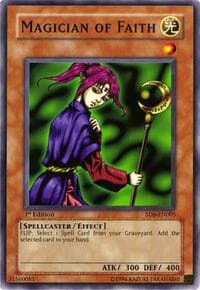 Magician of Faith - Structure Deck: Spellcaster's Judgment - YuGiOh card