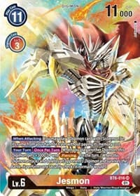 Jesmon (Alternate Art) - Double Diamond - Digimon Card Game card