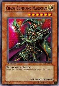 Chaos Command Magician - Structure Deck: Spellcaster's Judgment - YuGiOh card