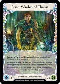 Briar, Warden of Thorns // Titan's Fist - Tales of Aria - Flesh and Blood TCG card