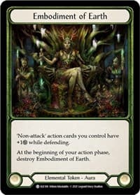 Embodiment of Earth // Shiver - Tales of Aria - Flesh and Blood TCG card