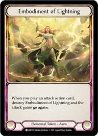 Embodiment of Lightning // Titan's Fist - Tales of Aria - Flesh and Blood TCG card