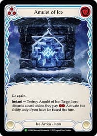 Amulet of Ice - LGS064 - Flesh and Blood: Promo Cards - Flesh and Blood TCG card