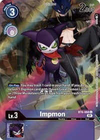 Impmon (Alternate Art) - Double Diamond - Digimon Card Game card