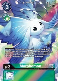 Morphomon (Alternate Art) - Double Diamond - Digimon Card Game card