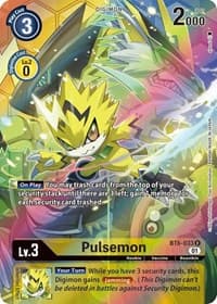 Pulsemon (Alternate Art) - Double Diamond - Digimon Card Game card