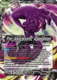 Fin // Fin, Apocalyptic Absorption - Saiyan Showdown - Dragon Ball Super: Masters card