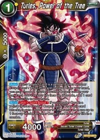Turles, Power of the Tree - Saiyan Showdown - Dragon Ball Super: Masters card
