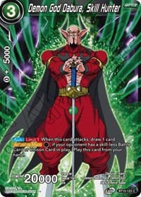 Demon God Dabura, Skill Hunter - Saiyan Showdown - Dragon Ball Super: Masters card