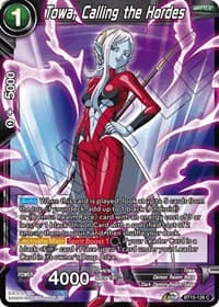 Towa, Calling the Hordes - Saiyan Showdown - Dragon Ball Super: Masters card