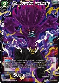Fin, Coercion Incarnate - Saiyan Showdown - Dragon Ball Super: Masters card