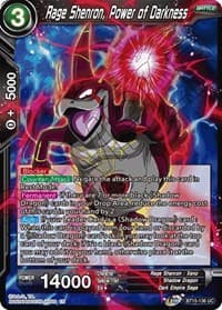 Rage Shenron, Power of Darkness - Saiyan Showdown - Dragon Ball Super: Masters card