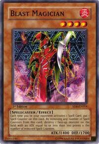 Blast Magician - Structure Deck: Spellcaster's Judgment - YuGiOh card