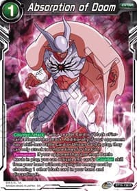Absorption of Doom - Saiyan Showdown - Dragon Ball Super: Masters card