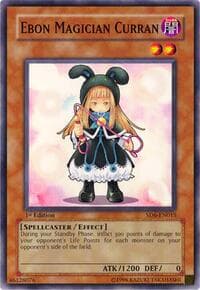 Ebon Magician Curran - Structure Deck: Spellcaster's Judgment - YuGiOh card