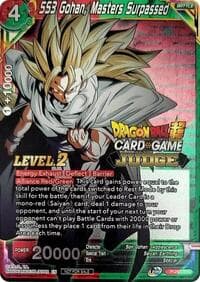 SS3 Gohan, Masters Surpassed (Level 2) - Judge Promotion Cards - Dragon Ball Super: Masters card