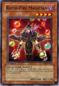 Rapid-Fire Magician - Structure Deck: Spellcaster's Judgment - YuGiOh card
