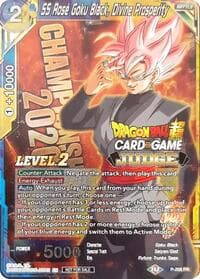 SS Rose Goku Black, Divine Prosperity (Level 2) - Judge Promotion Cards - Dragon Ball Super: Masters card