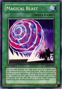 Magical Blast - Structure Deck: Spellcaster's Judgment - YuGiOh card