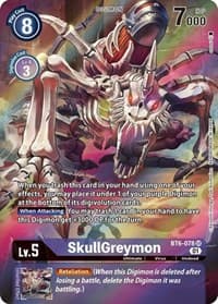 SkullGreymon (Alternate Art) - Double Diamond - Digimon Card Game card