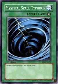 Mystical Space Typhoon - Structure Deck: Spellcaster's Judgment - YuGiOh card