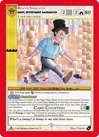 Rudy, Investment Sasquatch - Miscellaneous Promos - MetaZoo card