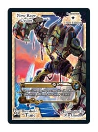 New Rage Cycles - Threshold of Time - Exodus TCG card
