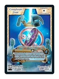Complexity Gear - Threshold of Time - Exodus TCG card