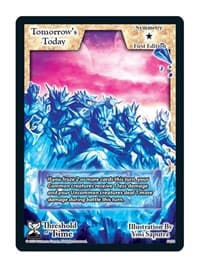 Tomorrow's Today - Threshold of Time - Exodus TCG card
