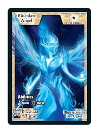 Blueblaze Angel - Threshold of Time - Exodus TCG card