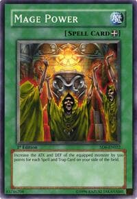 Mage Power - Structure Deck: Spellcaster's Judgment - YuGiOh card