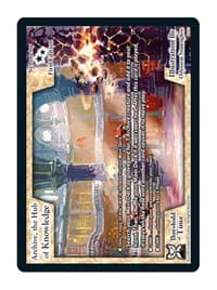 Archive, the Hub of Knowledge - Threshold of Time - Exodus TCG card