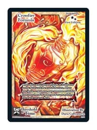 Crossfire Formula - Threshold of Time - Exodus TCG card