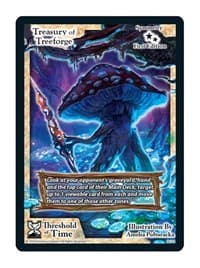 Treasury of Treeforge - Threshold of Time - Exodus TCG card