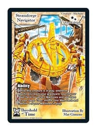 Steamforge Navigator - Threshold of Time - Exodus TCG card