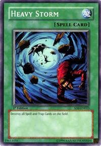 Heavy Storm - Structure Deck: Spellcaster's Judgment - YuGiOh card