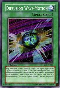 Diffusion Wave-Motion - Structure Deck: Spellcaster's Judgment - YuGiOh card