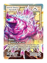Alc-zar Manor, Aiculoft - Threshold of Time - Exodus TCG card