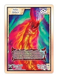 Atlas Ablaze - Threshold of Time - Exodus TCG card