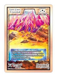 Lost Cove, Unveiled - Threshold of Time - Exodus TCG card