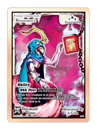 Evom, Chimerical Resonance - Threshold of Time - Exodus TCG card
