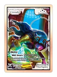 Erocne, Conscript Crusader - Threshold of Time - Exodus TCG card