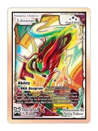 Margana, Chimeric Librarian - Threshold of Time - Exodus TCG card